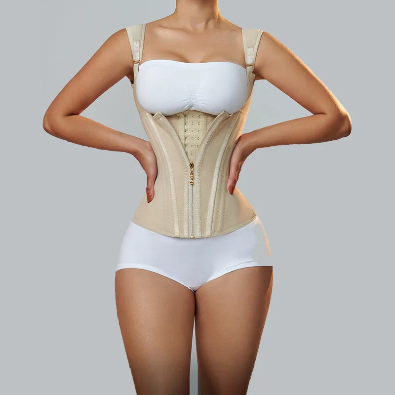Jessica Colombian Sexy Double Compression Comfort Slimming Shaper Waist Trainer for Women