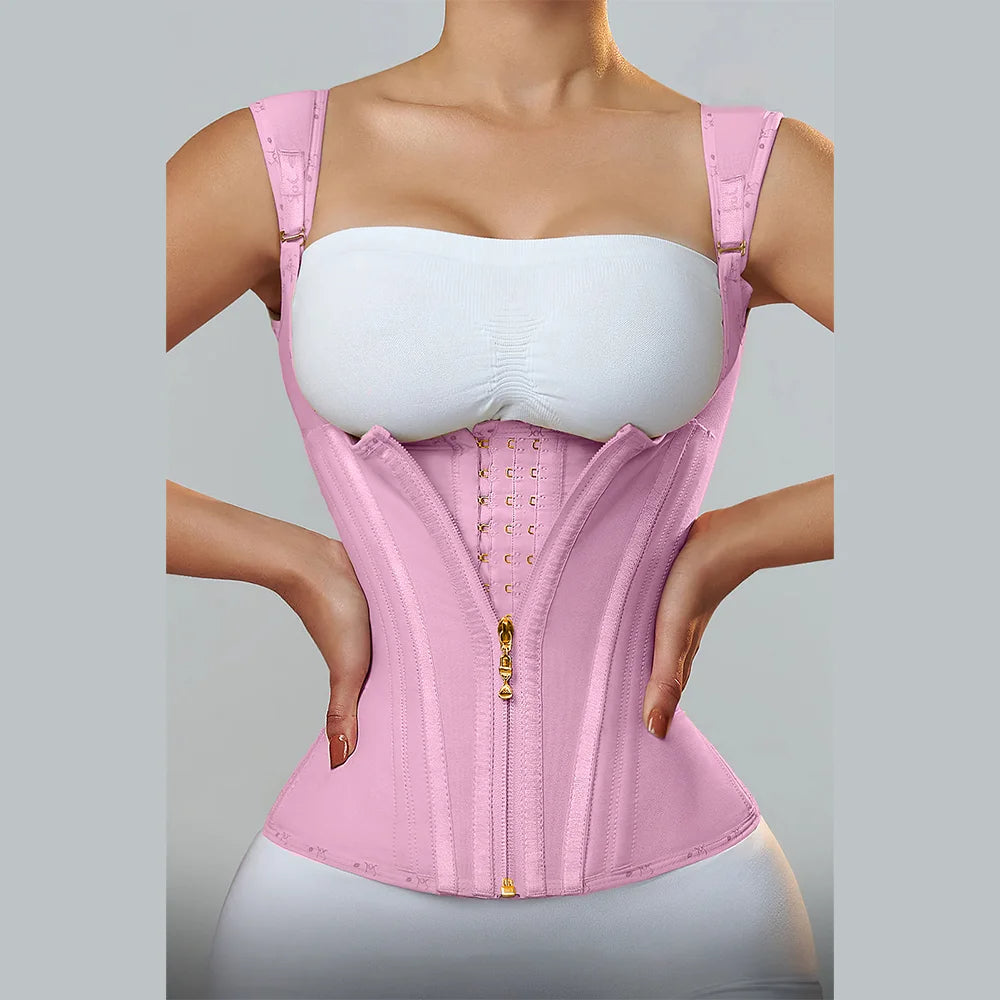 Jessica Colombian Sexy Double Compression Comfort Slimming Shaper Waist Trainer for Women