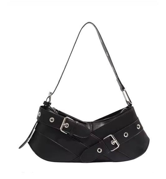 Vintage Deco Motorcycle Shoulder Bag for Women